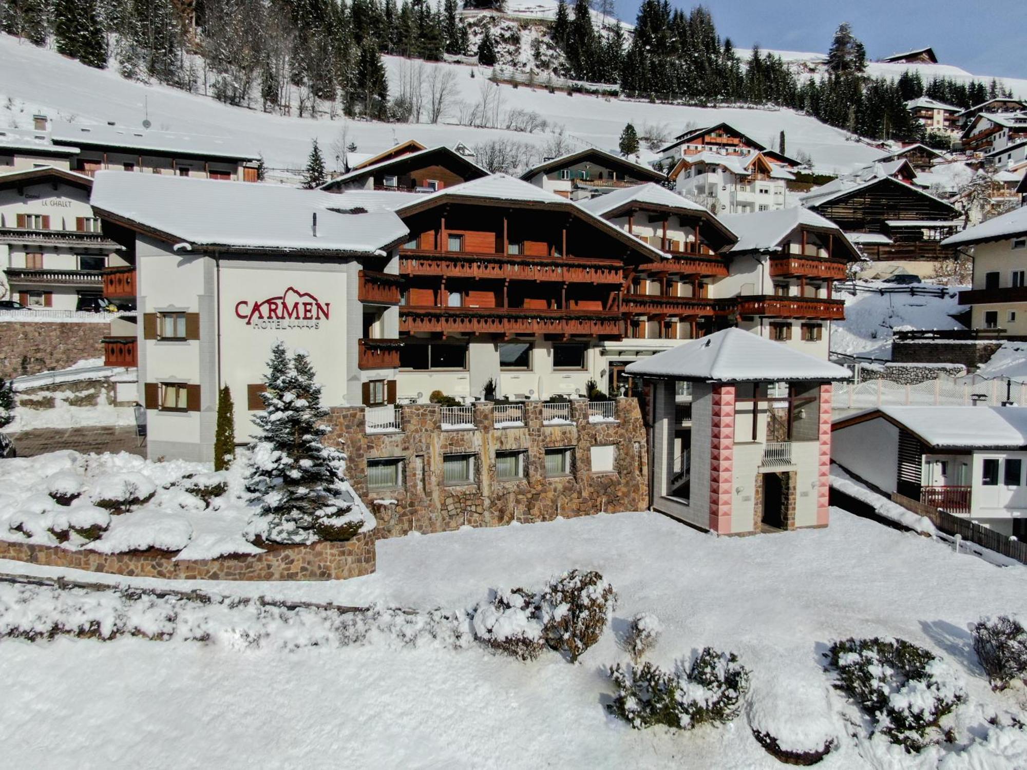 Hotel Carmen Dolomites Santa Cristina Val Gardena Exterior foto