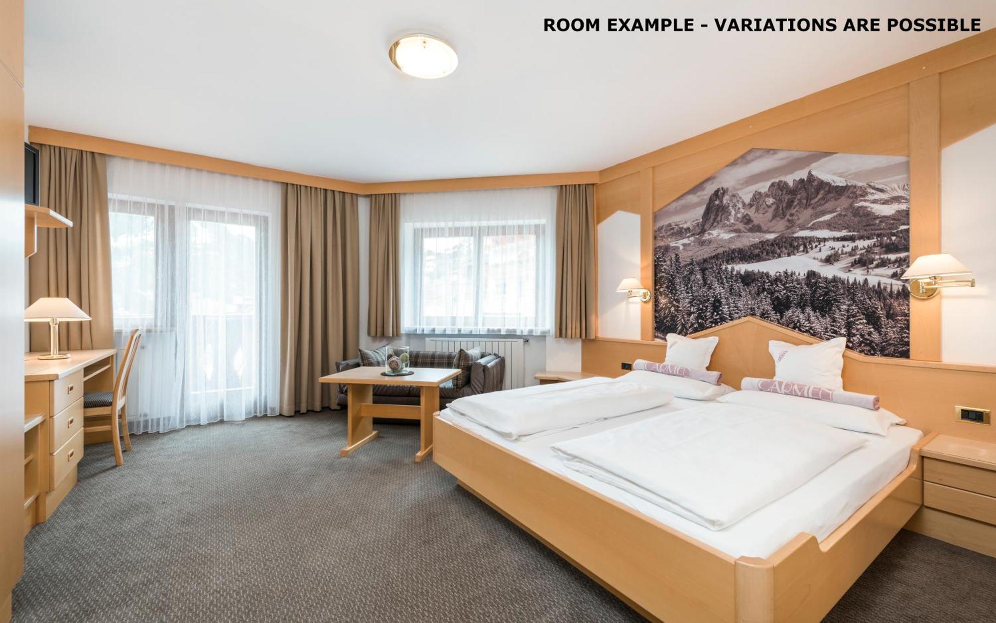Hotel Carmen Dolomites Santa Cristina Val Gardena Exterior foto